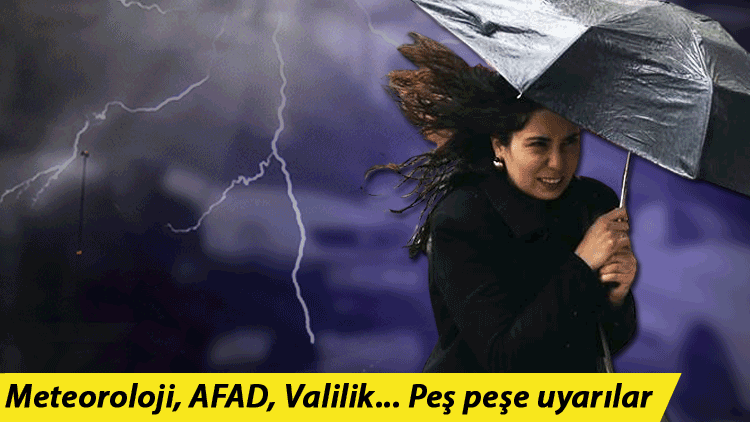Bugün hava nasıl olacak? 8 il için sağanak, sel ve su baskını uyarısı