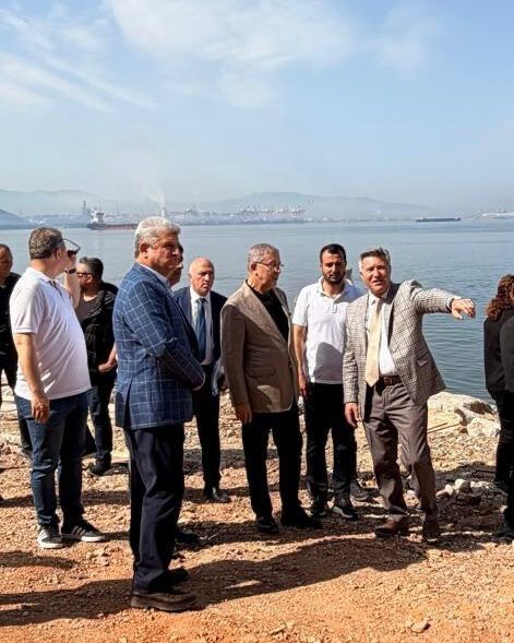 Gemlik’ten Mudanya’ya Uzanan Sahil Bandındaki Çalışmalarımızı Daire Başkanlarımız Ve Iştirak Yön (1)