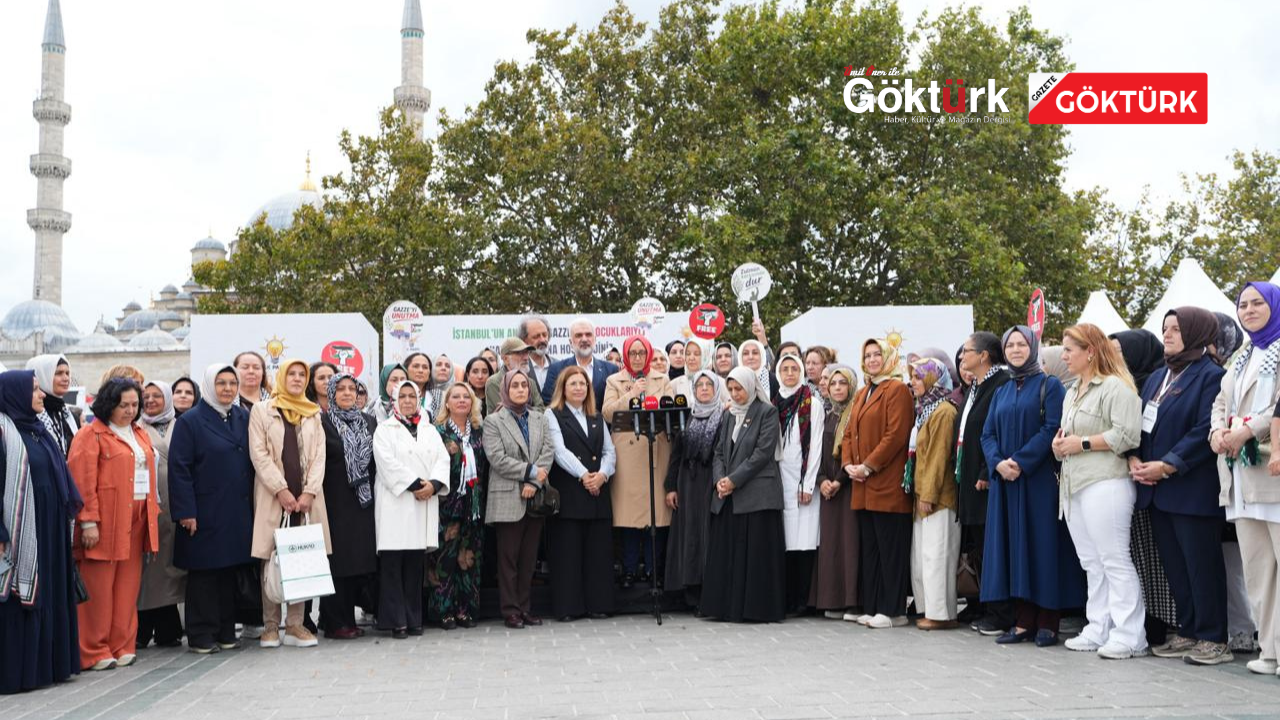 İSTANBUL’UN ANNELERİNDEN GAZZE’NİN ÇOCUKLARINA DAYANIŞMA